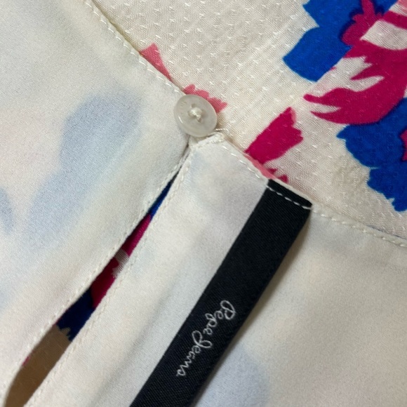 Pepe Jeans floral Ruffled Bishop Sleeve Dress size M - Picture 13 of 14